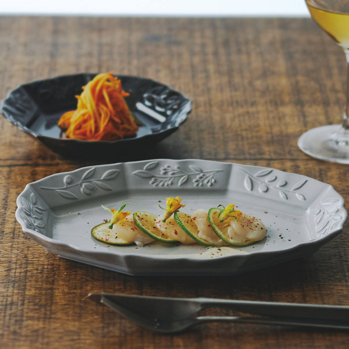 楽天市場】プレート オーバル 26cm オリーヴ 陶器 瀬戸焼 （ 食洗機