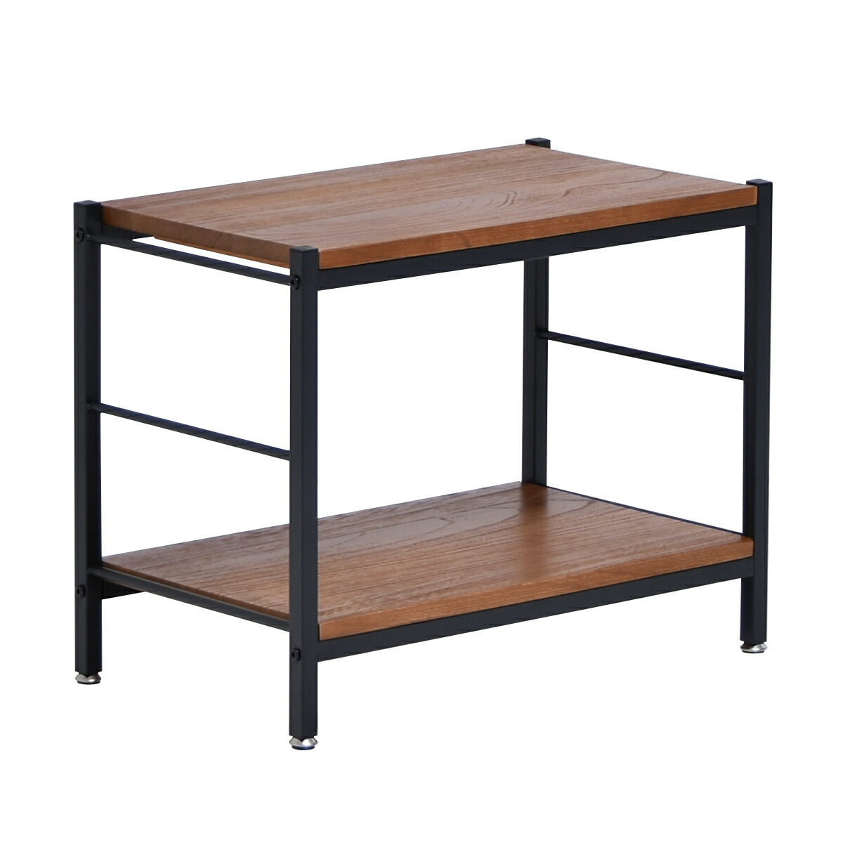 楽天市場】オープンラック 2段 ヴィンテージ調 天然木棚板 幅60cm