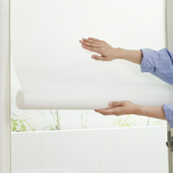 楽天市場】断熱シート すりガラス対応 格子柄 90×180cm バイオマド