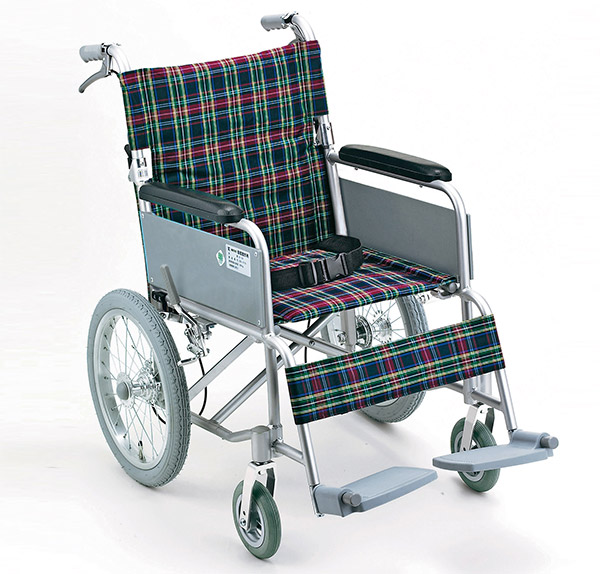 楽天市場】介助用車いす 介助式 背折れタイプ 座面幅42cm テイコブ