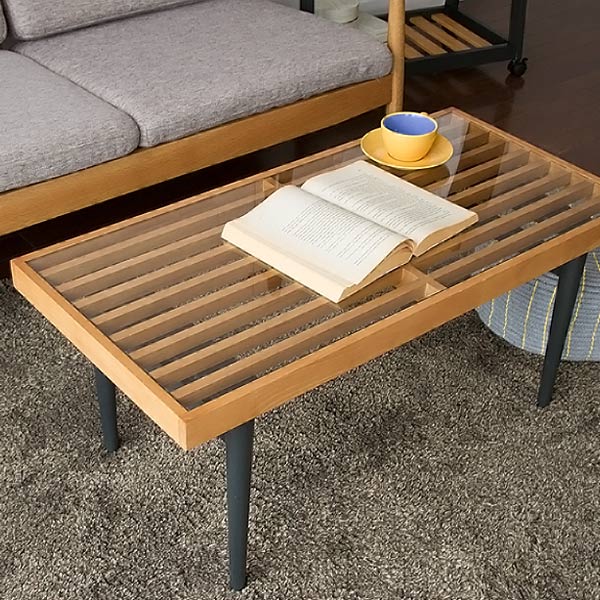 楽天市場】□在庫限り・入荷なし□ テーブル 長方形 幅86cm ガラス天板