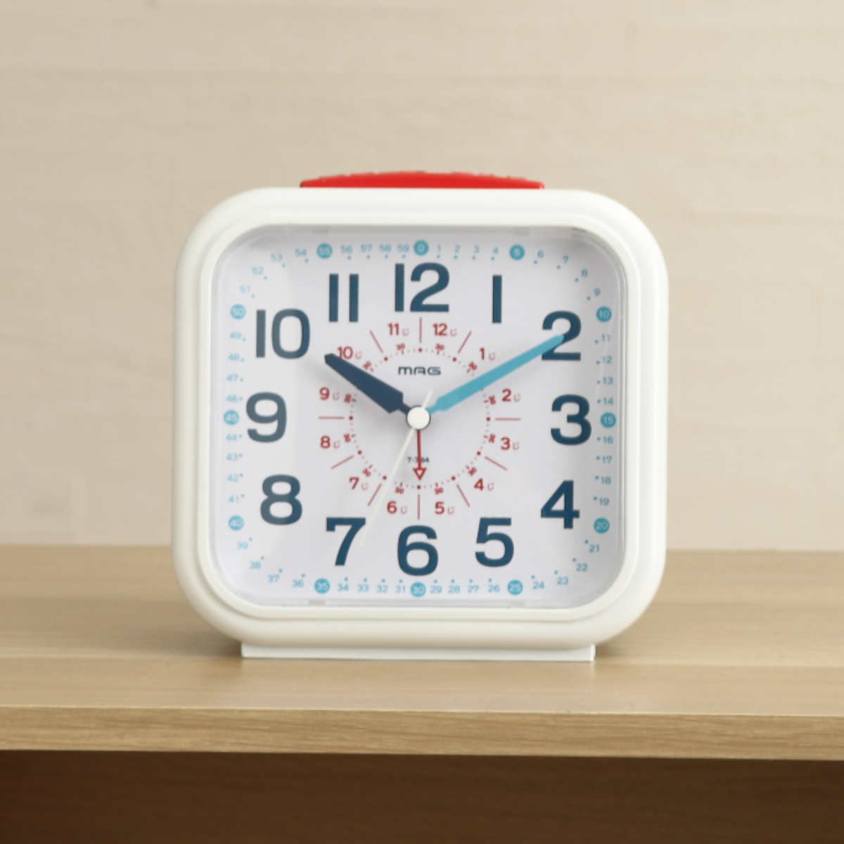 楽天市場】目覚まし時計 MAG 知育目覚まし時計 おきてよ〜める （ 時計