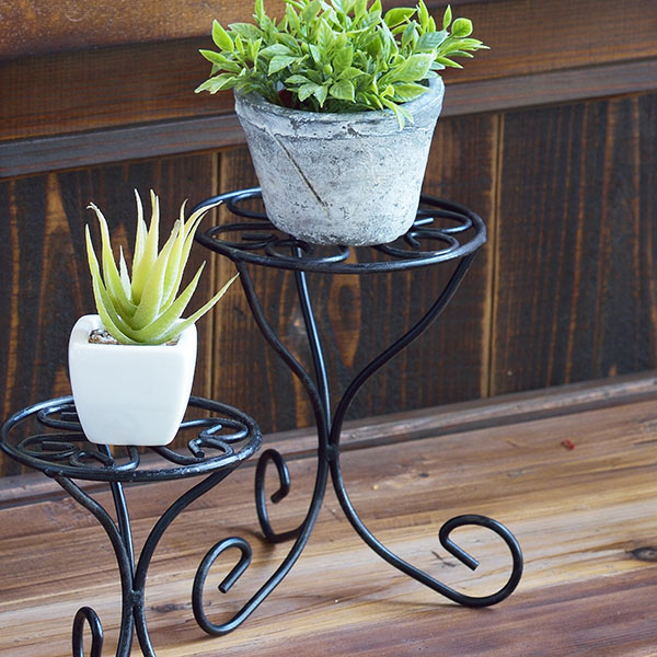 楽天市場】フラワースタンド ミニテーブルスタンド M （ 花台 鉢置き