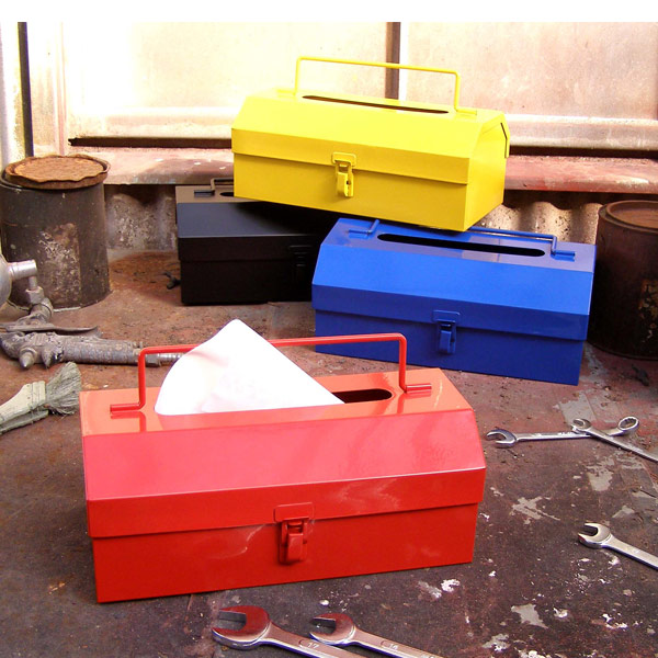 楽天市場】ティッシュボックス ツールボックス ティッシュカバー