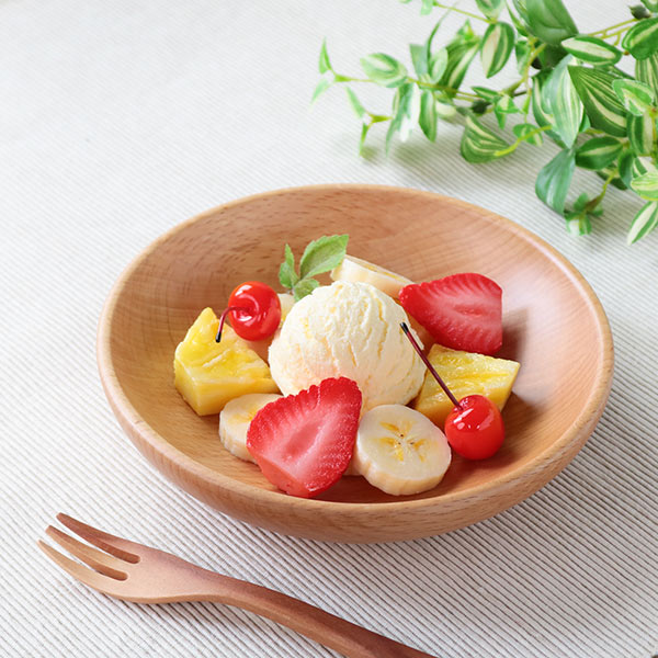 楽天市場】プレート 18cm S ラウンドディッシュ 木製 皿 食器 洋食器