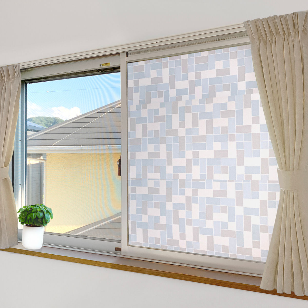 楽天市場】窓貼りシート 窓用 遮熱もできる 強力 遮光シート 90×30cm 3