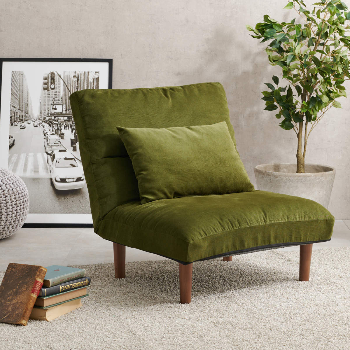 楽天市場】ソファ 幅75cm 7段階 リクライニング （ 送料無料 一人掛け