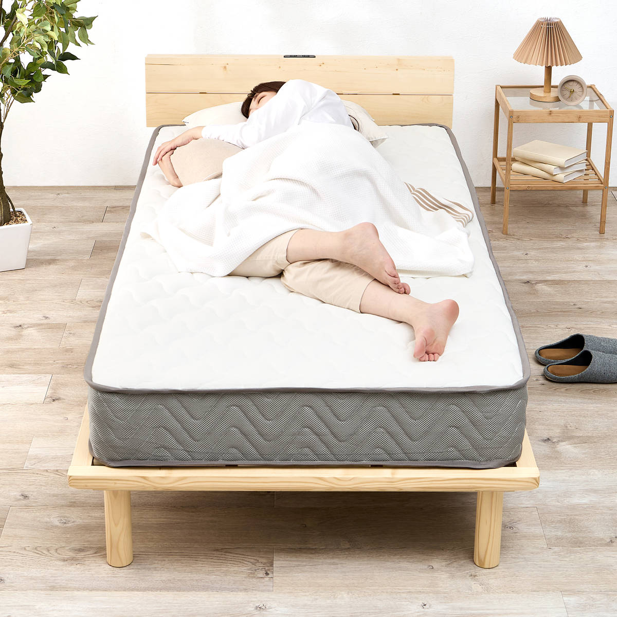 楽天市場】マットレス ポケットコイル シングル 寝心地柔らか 圧縮梱包