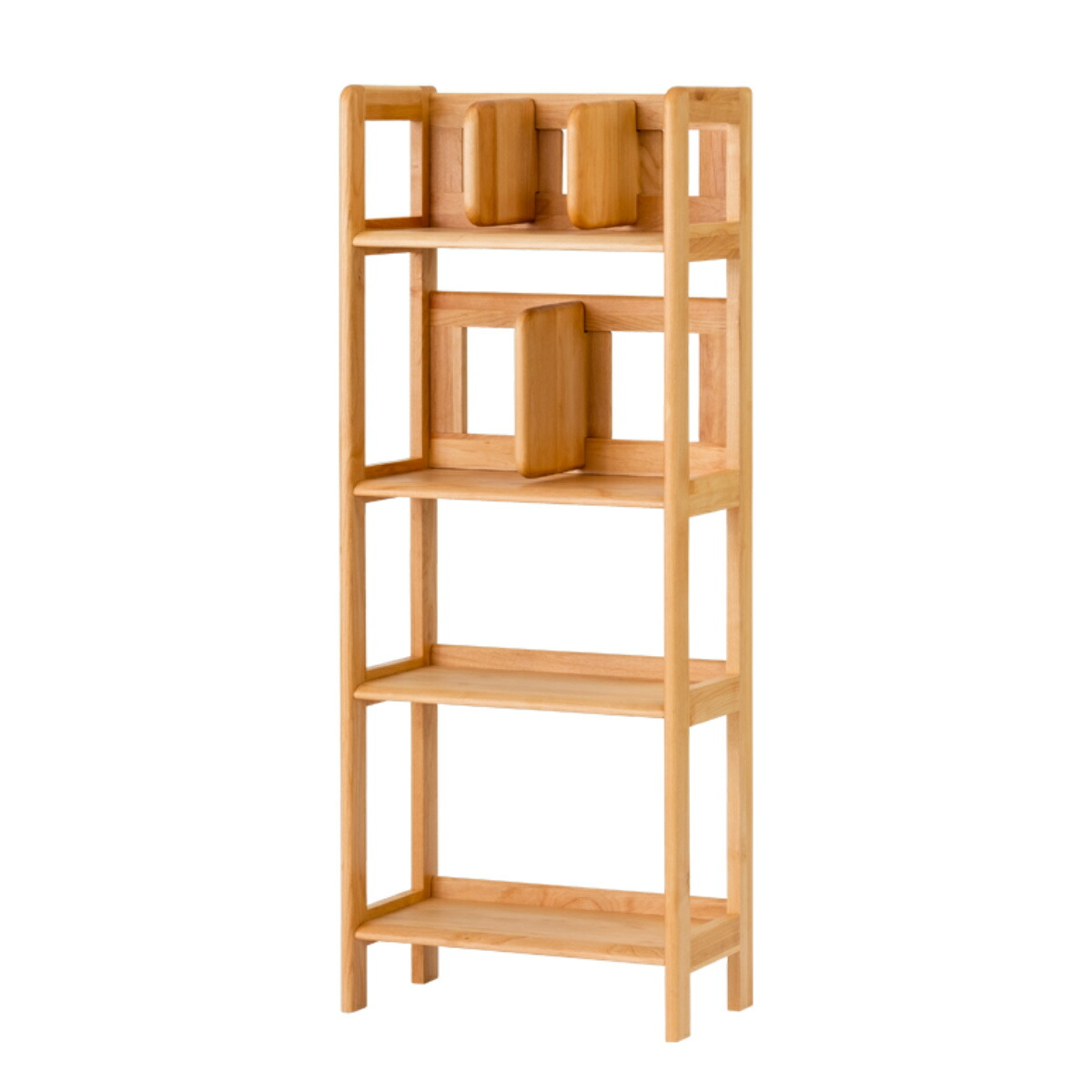 楽天市場】ラック 幅50cm 木製 天然木 子供用 キッズ （ 送料無料 本棚