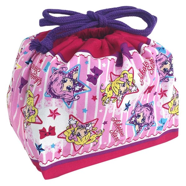 楽天市場】お弁当袋 ランチ巾着 アイカツスターズ アイカツ！ 子供用
