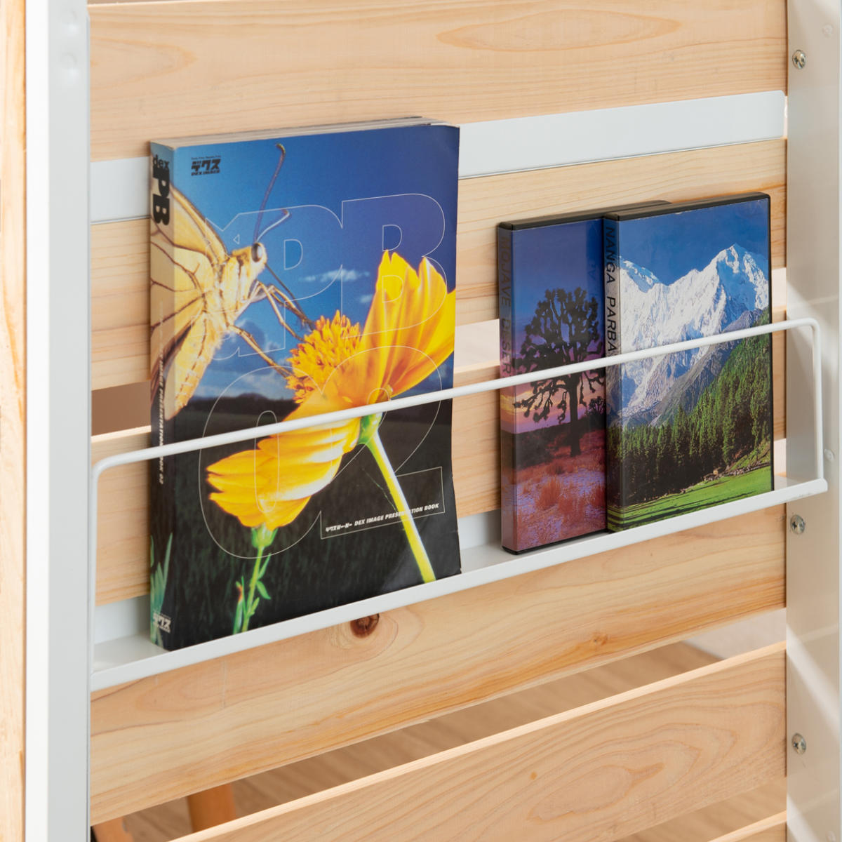 楽天市場】マガジンラック ひのきのキャスター付きパーテーション用