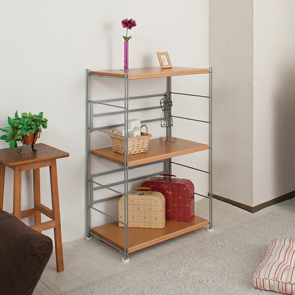 楽天市場】オープンラック 頑丈棚 幅60高さ94cm （ ラック スチール