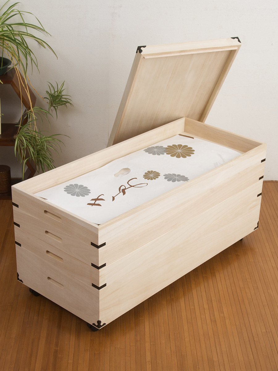 楽天市場】桐 衣装ケース 4段 日本製 隅金具 キャスター付 幅95cm