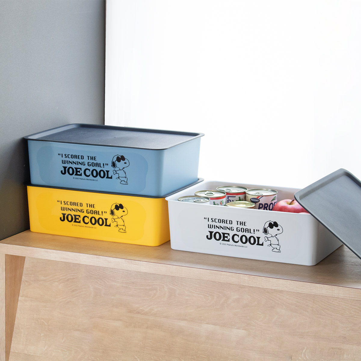 楽天市場】収納ボックス M 幅38×奥行27×高さ12cm スヌーピー コレクト