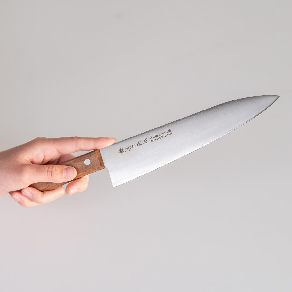 楽天市場】牛刀 21cm 本割込み 軽量 濃州正宗作 日本製 （ 包丁 シェフ