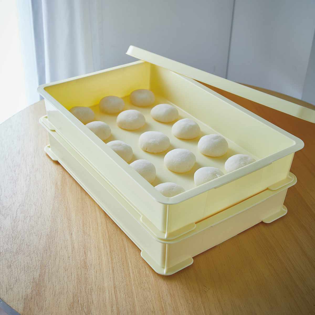 楽天市場】もち箱 フードテナー 本体2段 蓋1個 30×45cm レールトイ