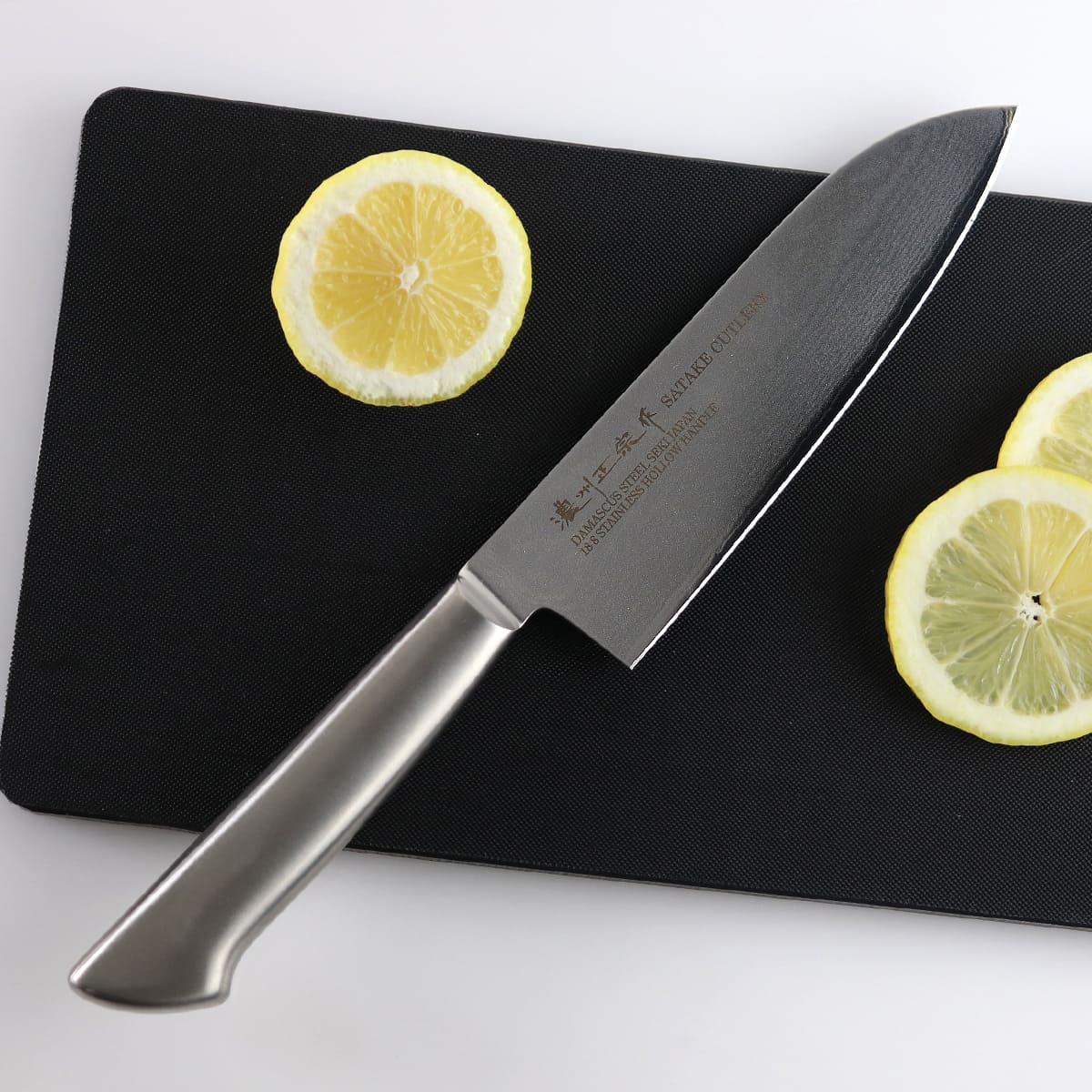 ダマスカス鋼 三徳包丁 約20cm 専用ケース付き 【公式通販】
