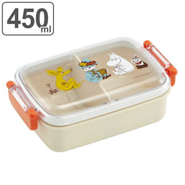 楽天市場】お弁当箱 1段 プラスチック ふわっと ムーミン カラー 450ml