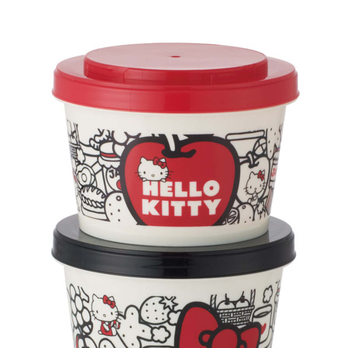 楽天市場】保存容器 240ml 薄肉保存容器 3個セット ハローキティ KT