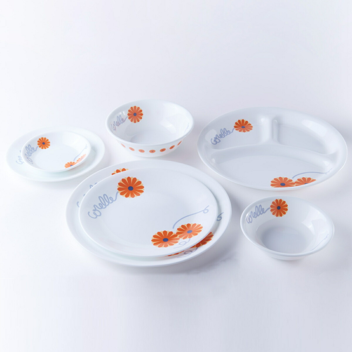 楽天市場】ボウル 13.5cm CORELLE コレール オレンジマーガレット 強化