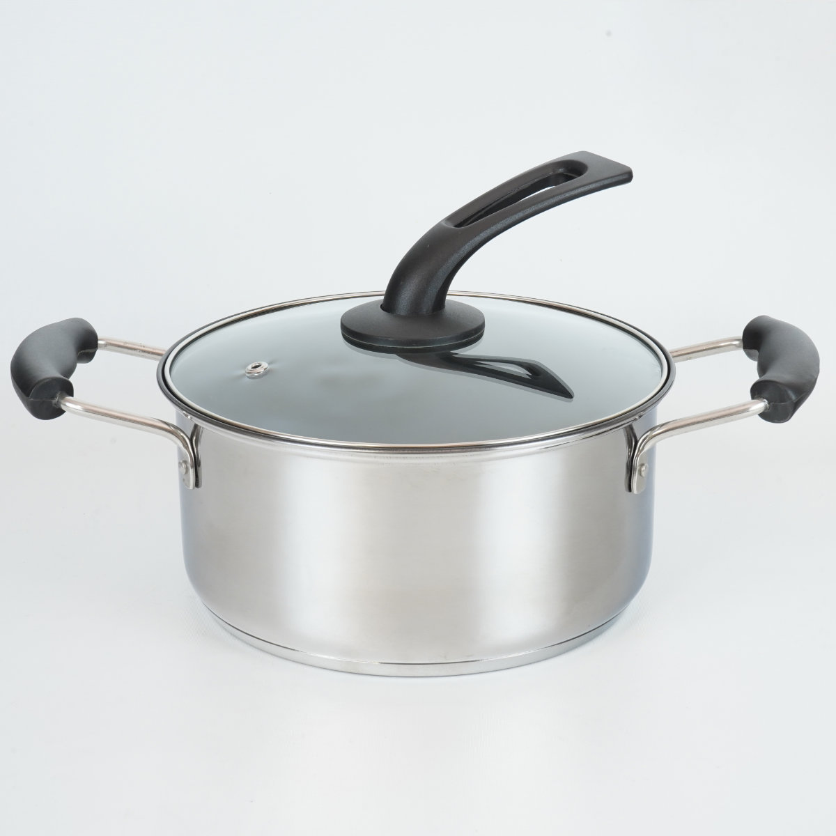 楽天市場】両手鍋 22cm IH対応 ステンスター （ ガス火対応 鍋 蓋付き