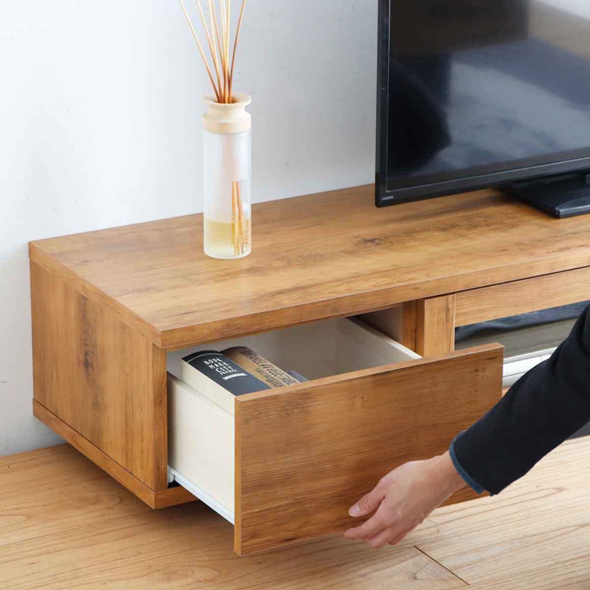 楽天市場】ローボード テレビ台 ヴィンテージ調 シンプルデザイン 約幅
