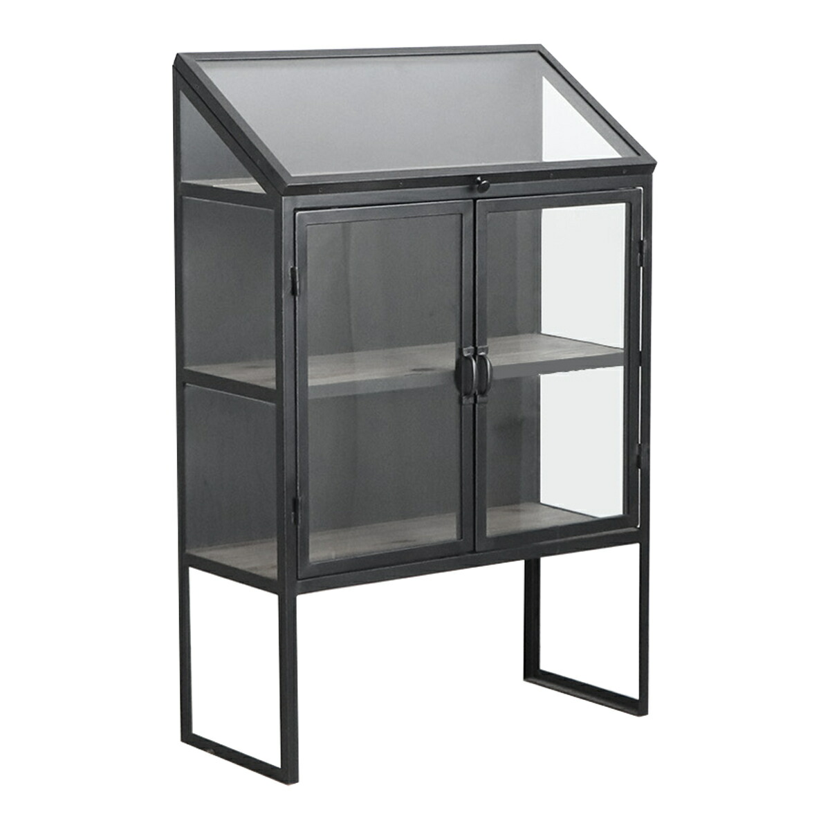 楽天市場】ガラスキャビネット ディスプレイラック スチールフレーム