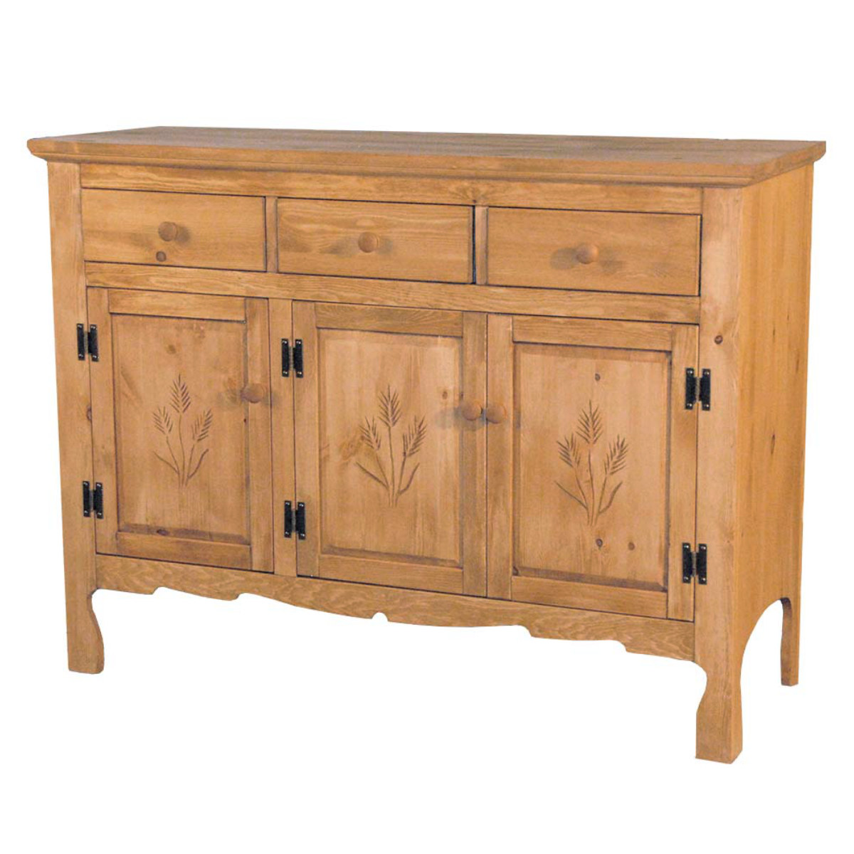 楽天市場】キャビネット カントリー調 パイン材 Farmer 幅120cm