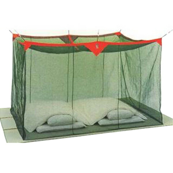 楽天市場】片麻蚊帳（かや） 8畳 グリーン 送料無料 : リビングート