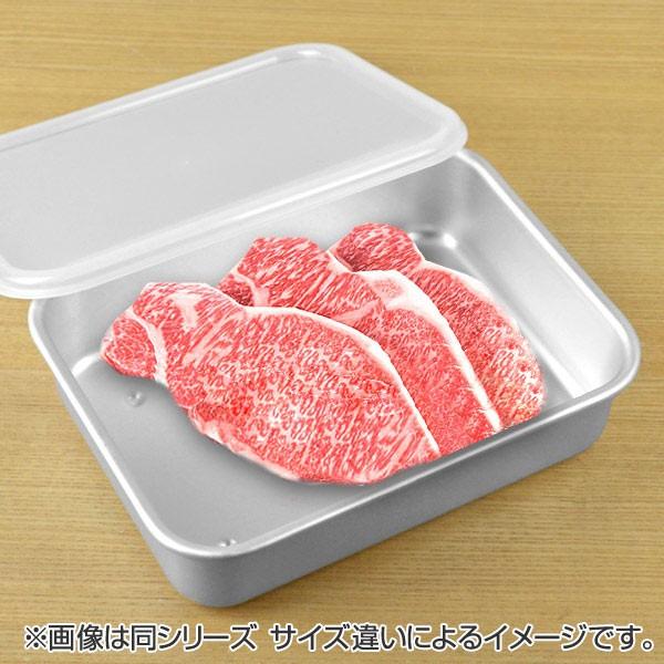 楽天市場】保存容器 アルミ保存容器 浅型 大 2L 蓋付き （ アルミ製