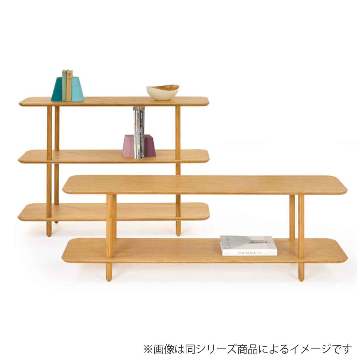 楽天市場】シェルフ 3段 幅90cm 竹製 （ ラック 日本製 オープン