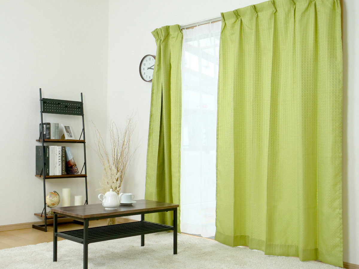 楽天市場】カーテン 4枚セット 幅100cm×丈220cm ドレープカーテン