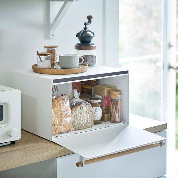 楽天市場】山崎実業 tosca ブレッドケース トスカ ホワイト