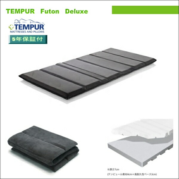 楽天市場】TEMPUR[テンピュール]低反発敷き布団 フトンデラックス