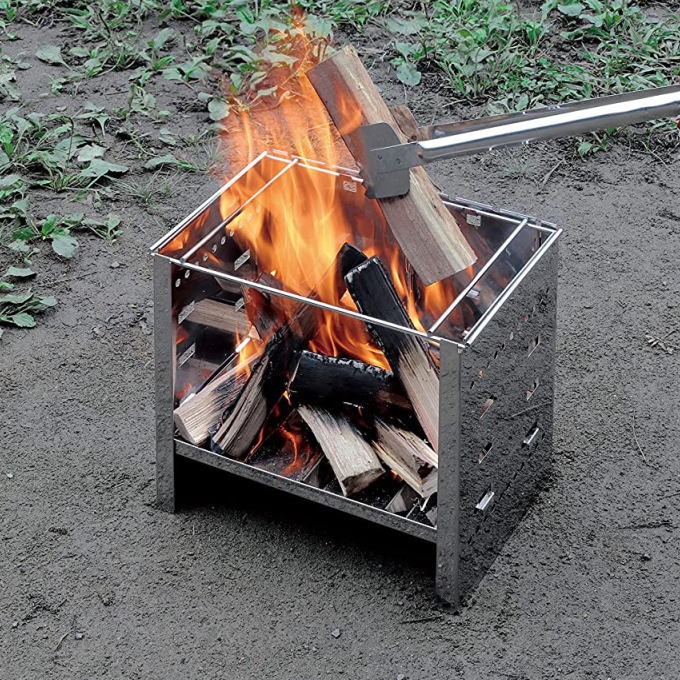 楽天市場】【SALE ポイント5倍】焚き火台 折りたたみ式 コンパクト A4