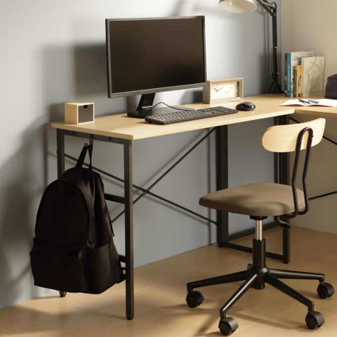 楽天市場】【SALE ポイント5倍】デスク 幅90cm パソコンデスク 机