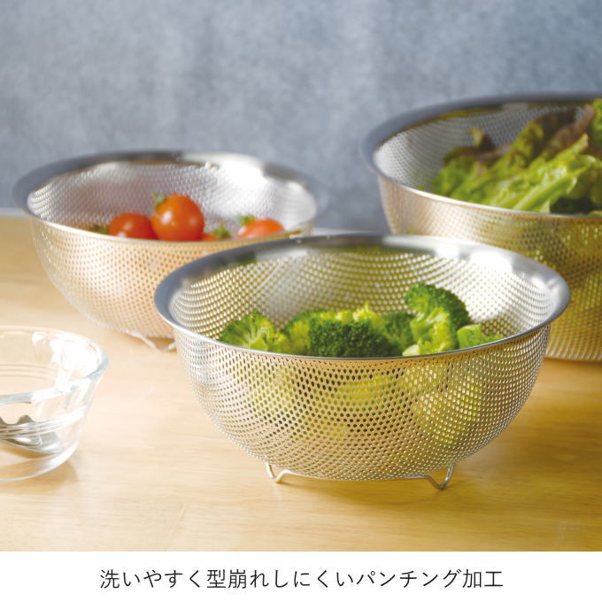 楽天市場】【SALE ポイント5倍】ザル セット ステンレス 15cm 18cm