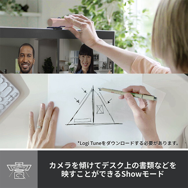 楽天市場】ロジクール ウェブカメラ BRIO 500 フルHD 1080p オート