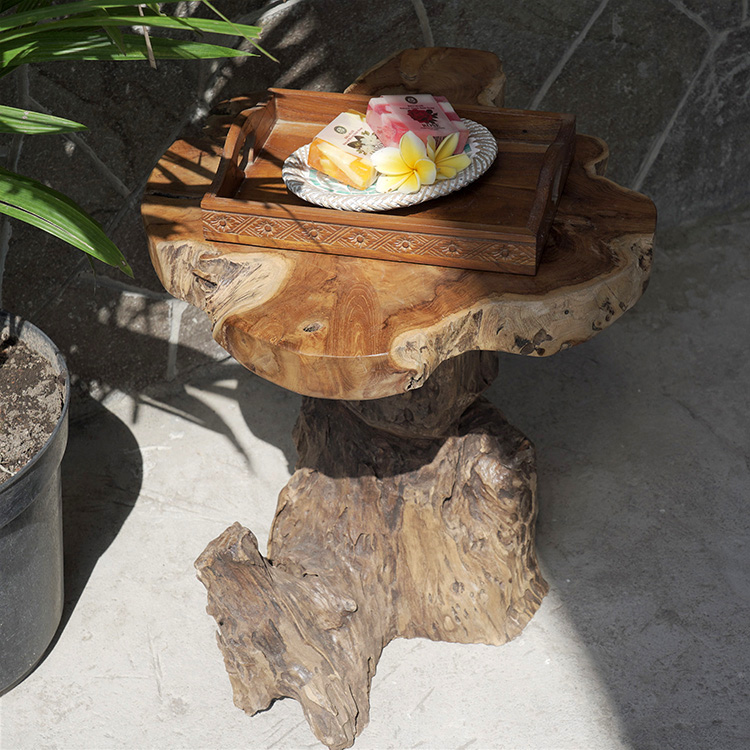 楽天市場】切り株 テーブル（素材（インテリア）木）の通販