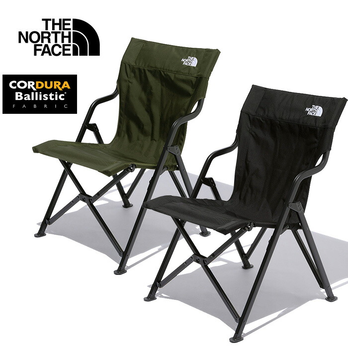 2脚セット販売 THE NORTH FACE ノースフェイス チェア 刺繍ロゴ THE