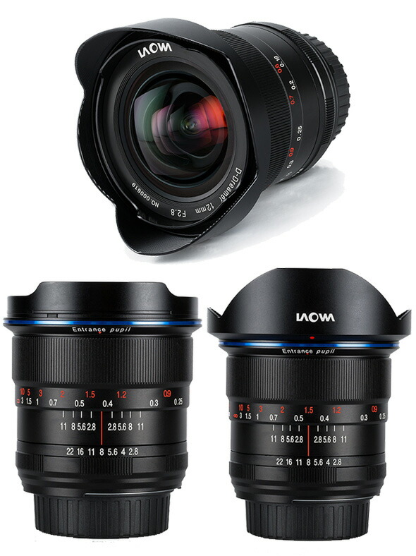 楽天市場】LAOWA 12mm F2.8 ZERO-D 交換レンズ 一眼レフ 超広角レンズ