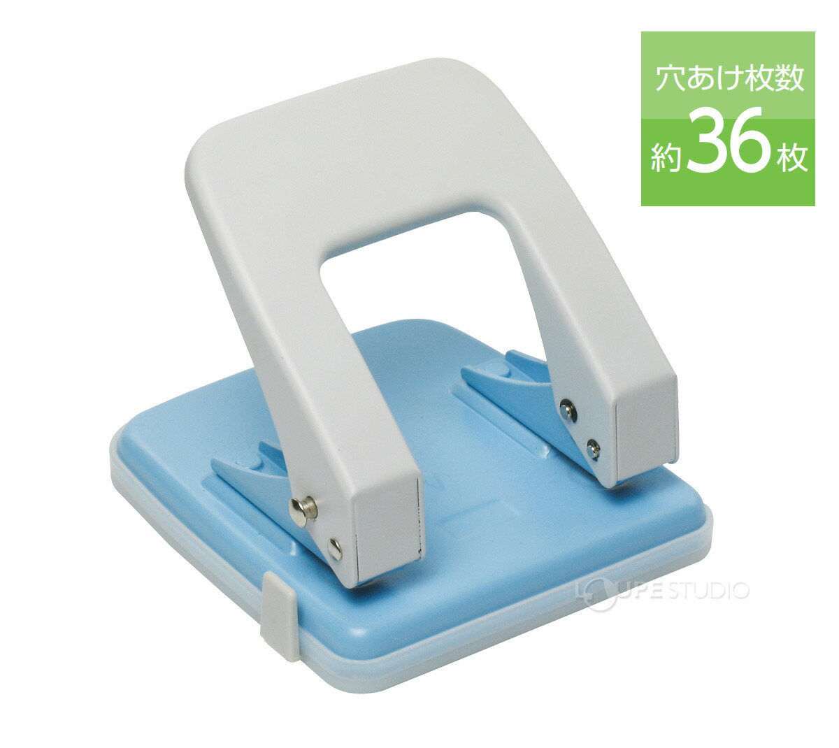 楽天市場】パンチ 特大 青 5個セット 2穴パンチ 文具 事務用品