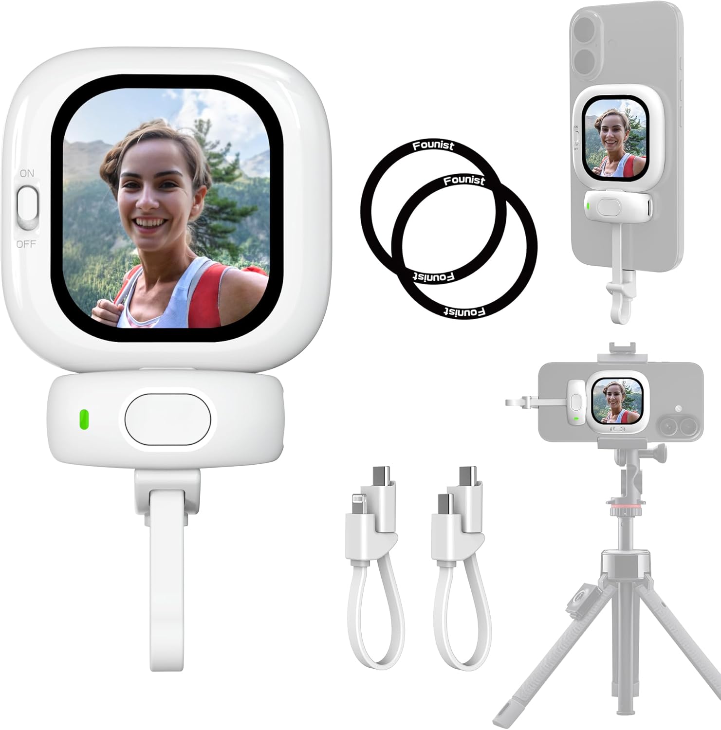 楽天市場】【スーパーセール限定4000円OFF】 Founist 自撮りモニター