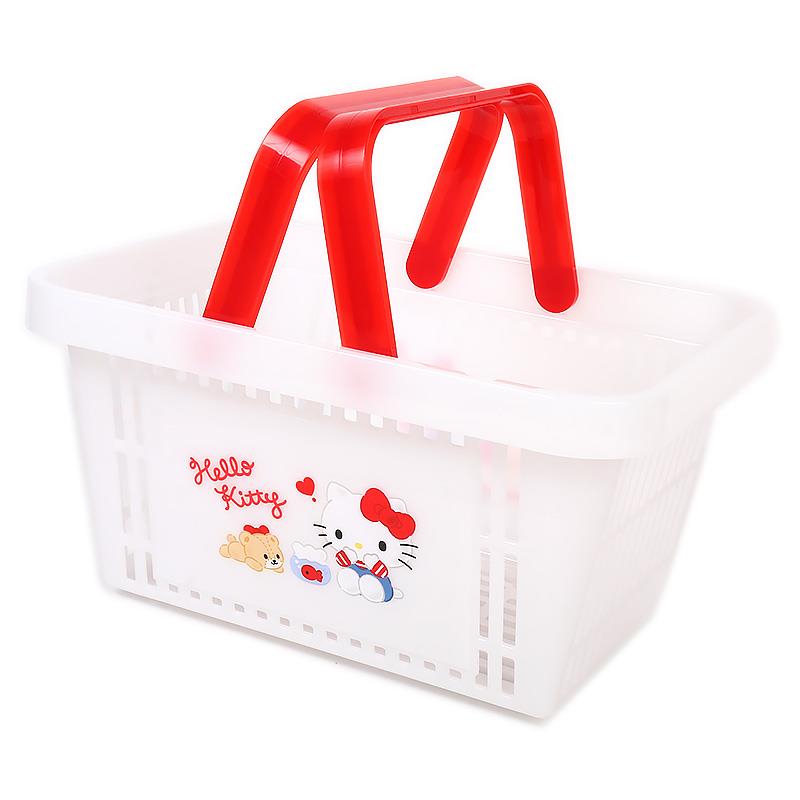 楽天市場】ハローキティ バスケット 収納かご 小物入れ 小物収納
