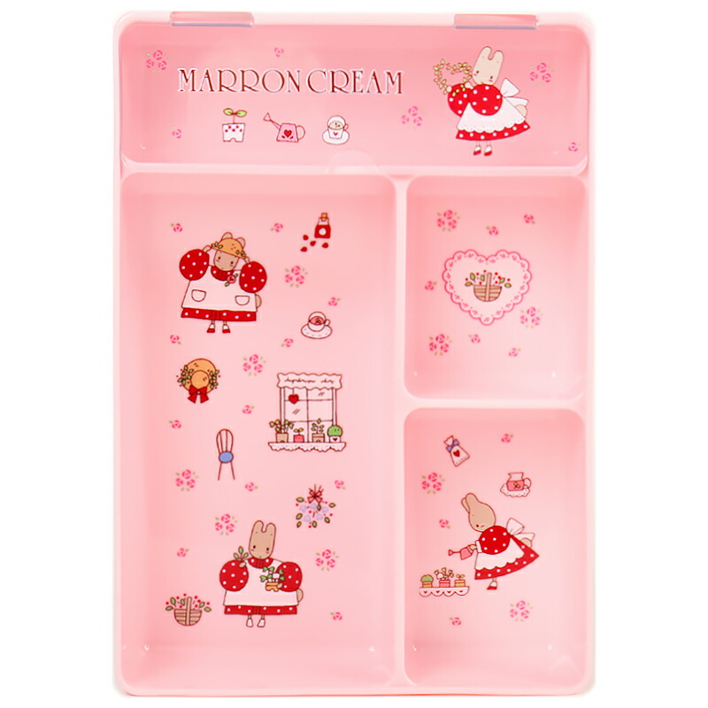 楽天市場】マロンクリーム ふた付きトレイ 小物入れ 整理整頓 おしゃれ