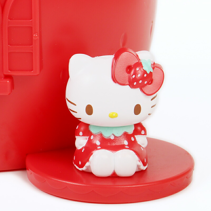 楽天市場】ハローキティ 貯金箱 いちご コインバンク ハウス形 紙幣OK