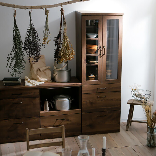 楽天市場】[楽天スーパーSALE! 3/4 20:00 - 3/11 1:59] 食器棚 完成品