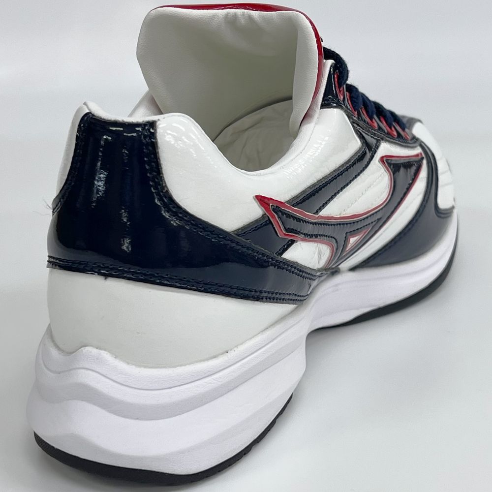 楽天市場】【サイズ交換送料無料】ネイビー×レッド ミズノ 野球