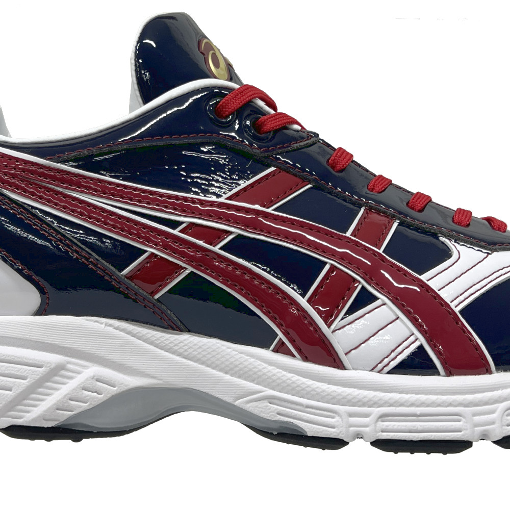 楽天市場】【サイズ交換送料無料】ネイビー×ワインレッド アシックス