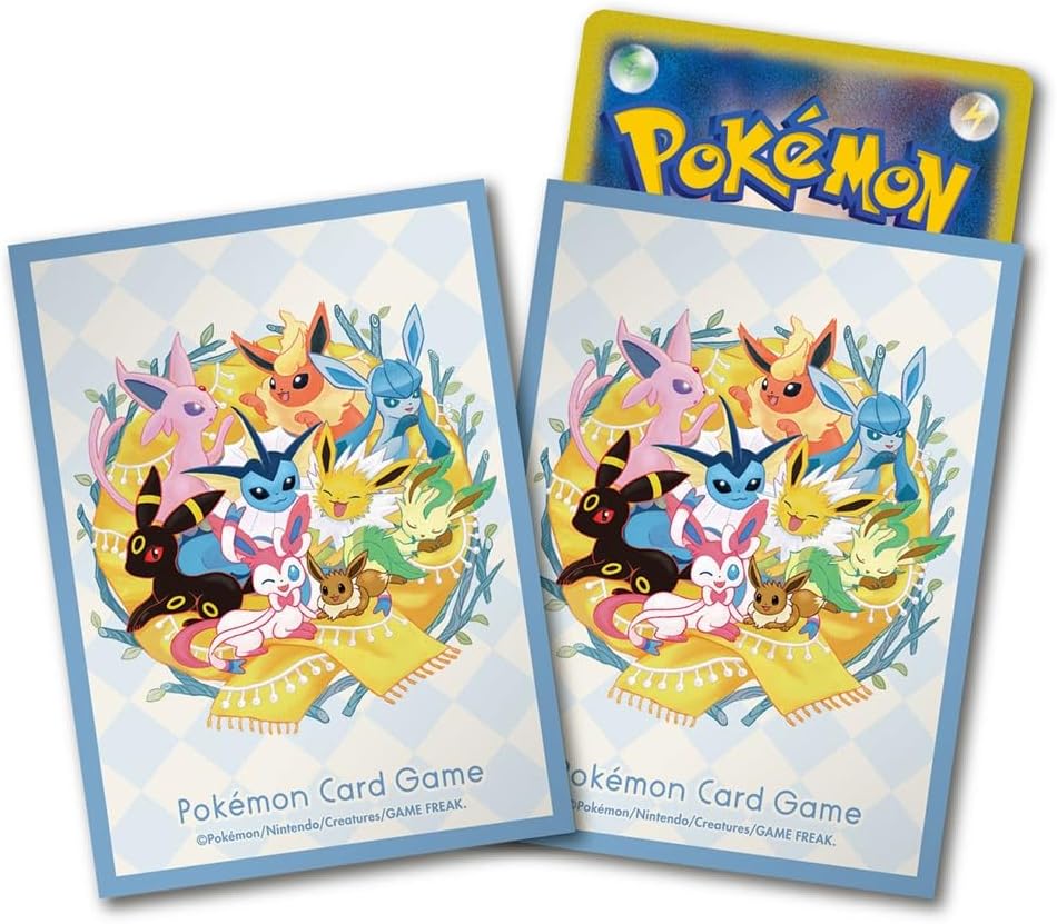 楽天市場】ポケモンカード デッキシールド（カラーブルー